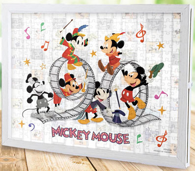 AmiAmi [Character & Hobby Shop]  Jigsaw Puzzle Petite 2 Light Mickey Mouse  90th Anniversary 300pcs (42-63)(Released)
