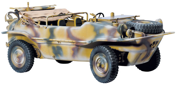 Dragon Models 1/6 WW.II German Army Amphibious Vehicle Schwimmwagen Plastic Model 画像 1