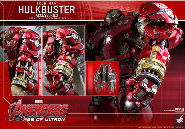 Hot Toys "Avengers: Age of Ultron" 1/6 Scale Figure Accessory Hulkbuster Expansion Part Set รูปภาพ 1