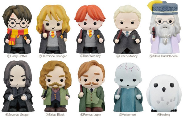 AmiAmi [Character u0026 Hobby Shop] | Harry Potter Sofubi Puppet Mascot 10Pack  BOX(Released)