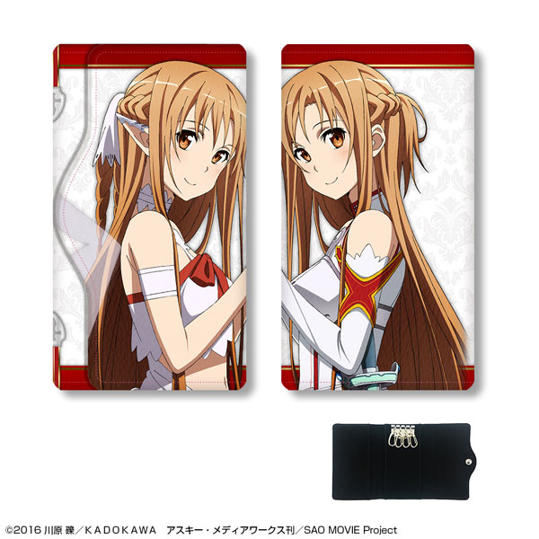 License Agent Sword Art Online Leather Key Case Design 01 (Asuna /A) image 1