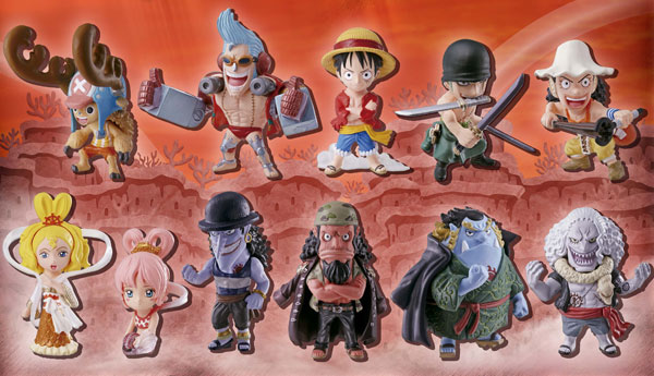 Bandai ONE PIECE Collection Mer-people and Friends All 11 Normal Types + All 1 Secret Type Set รูปภาพ 1