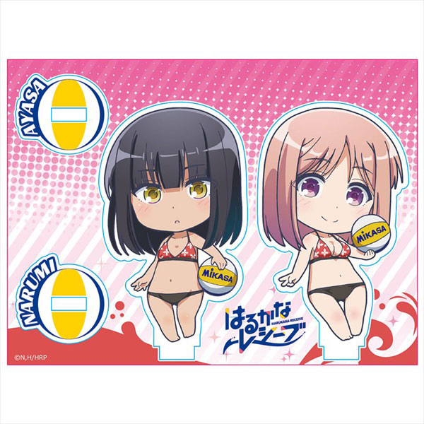 AmiAmi [Character & Hobby Shop]  Gyugyutto Tin Badge Harukana