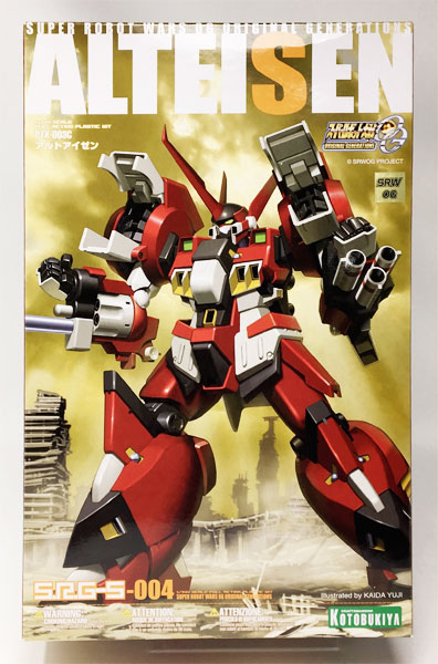 Kotobukiya S.R.G-S Super Robot Wars OG 1/144 Alteisen Plastic Model