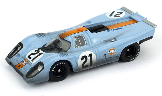 AmiAmi [Character & Hobby Shop] | 1/43 Porsche 917K Scuderia JWA-Gulf Le  Mans 1970 #21 After Race Model 50th RACING ANNIVERSARY Package(Released)