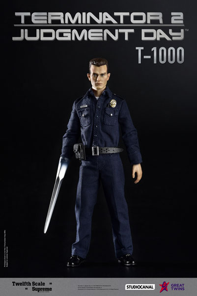 AmiAmi [Character & Hobby Shop] | Terminator 2 T2/ T-1000 1/12 Supreme  Action Figure(Released)