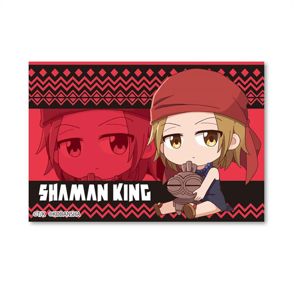 AmiAmi [Character & Hobby Shop] | 抱紧紧超大方形徽章通灵王恐山安娜 