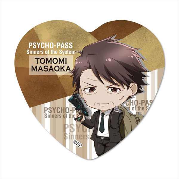 AmiAmi [Character & Hobby Shop] | Tekutoko Heart Tin Badge Psycho 