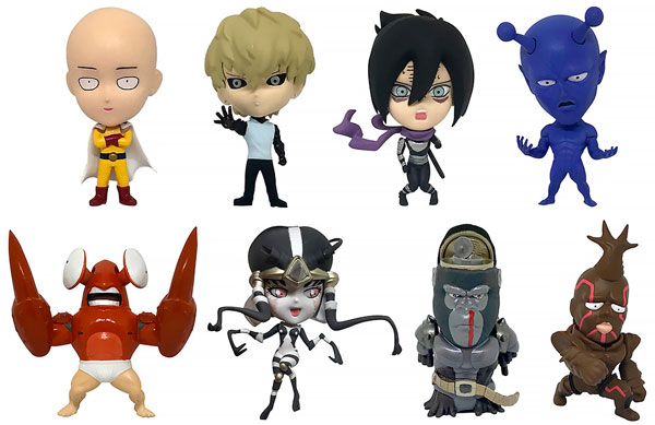 アニメキャラクター フィギュア コレクション16体 AmiAmi [Character & Hobby Shop] | One-Punch Man 16d Collectible