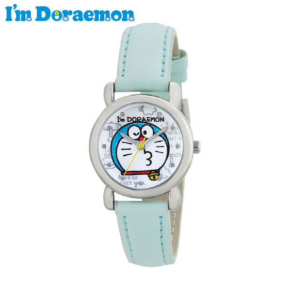 Disney Doraemon Children's Watch Cartoon Anime figure The Avengers  Spiderman Mickey kids Watch gift with box