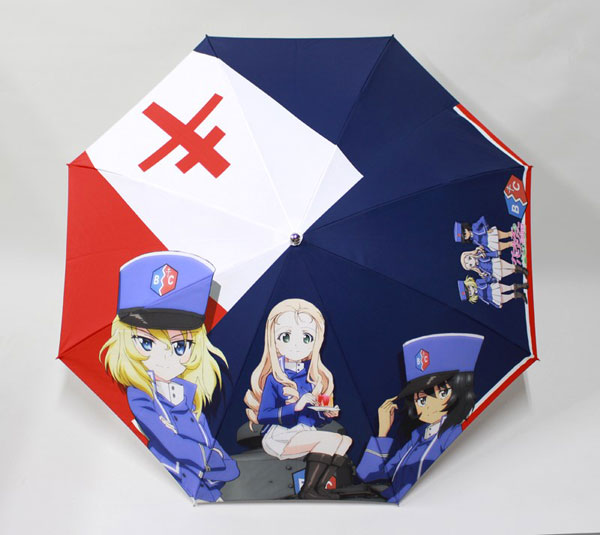 AmiAmi [Character & Hobby Shop] | 少女与战车最终章折叠痛伞新绘BC 