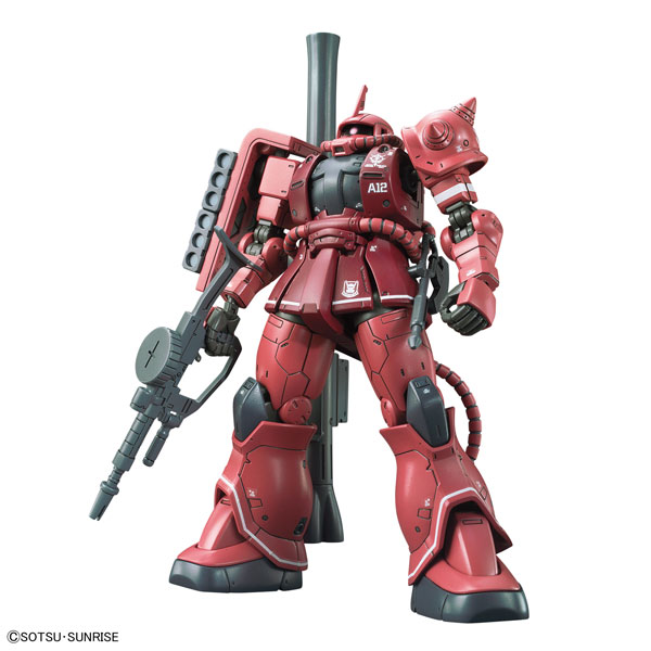 BANDAI SPIRITS HG 1/144 Char Custom Zaku II Red Comet Ver. Plastic Model "Mobile Suit Gundam: The Origin" รูปภาพ 1