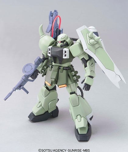 BANDAI SPIRITS HG 1/144 Gunner Zaku Warrior (General Machine Green) Plastic Model รูปภาพ 1