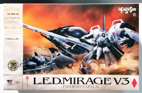 AmiAmi [Character & Hobby Shop] | (Pre-owned ITEM:A-/BOX:B)1/100 The Five  Star Stories L.E.D. Mirage V3 Limited Edition Plastic Model(Released)