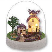 ﾐﾆﾁｭｱｯﾄU 516-21風車とﾗﾍﾞﾝﾀﾞｰ