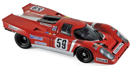 AmiAmi [Character & Hobby Shop] | 1/18 Porsche 917K Magny-Cours 1970 #11 D.  Piper(Released)