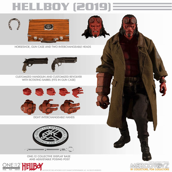 未開封品、メズコ、ヘルボーイ/アヌン・ウン・ラーマ、フィギュア ヘルボーイ アヌン・ウン・ラーマ バージョンフィギュア〈 新品