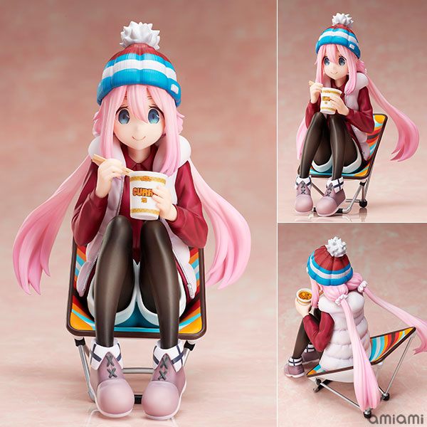 FuRyu Yuru Camp Nadeshiko Kagamihara 1/8 Premium Noodle Stopper Figure รูปภาพ 1