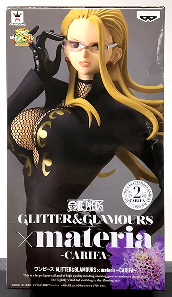 BANDAI SPIRITS ONE PIECE GLITTER&GLAMOURS x materia-CARIFA- Kalifa (Black) (Game-prize) รูปภาพ 1
