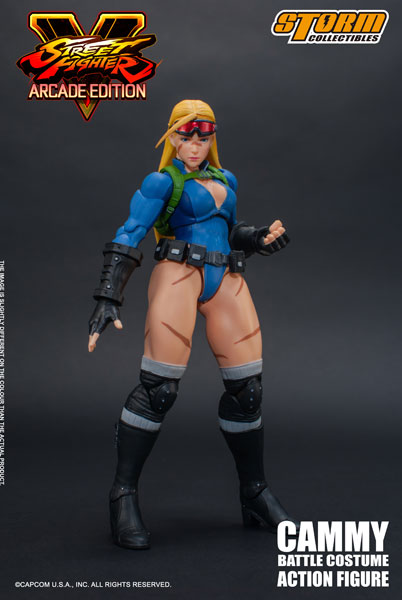 ストリートファイターV アクションフィギュア キャミィ バトルコスチューム Amazon.co.jp: Street Fighter V Cammy Battle Costume, Storm