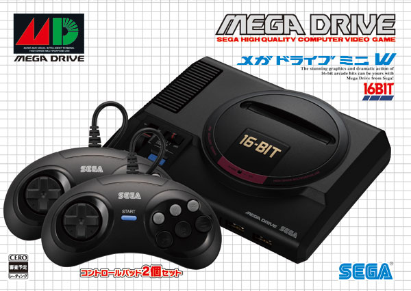 AmiAmi [Character & Hobby Shop] | Megadrive Mini W(Released)