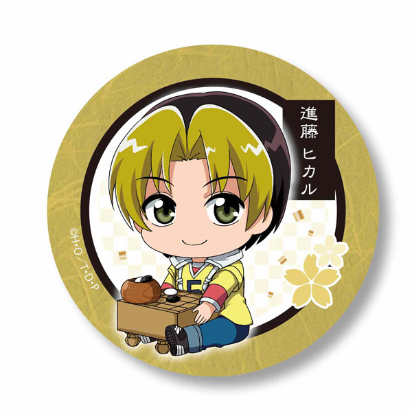 AmiAmi [Character & Hobby Shop] | Gyugyutto Tin Badge Hikaru no Go Hikaru  Shindo(Released)