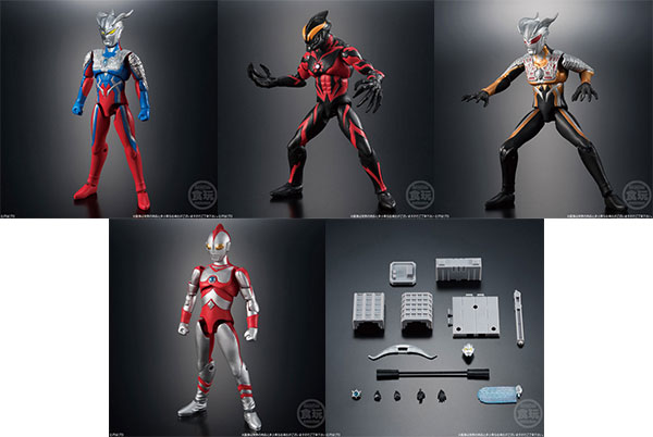 Bandai SHODO Ultraman VS 6 All 5Type Set รูปภาพ 1