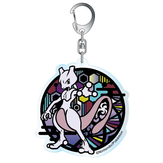 Pokemon Mewtwo Shiny keychain