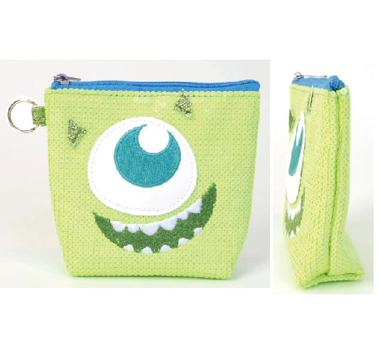 NEW Disney Monsters University Sully shoulder Bag Coin bag phone bag Wallet  Plush Toy Gift 1PCS