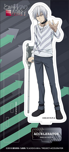 Toaru Kagaku no Accelerator Acrylic Stand: Accelerator - My Anime