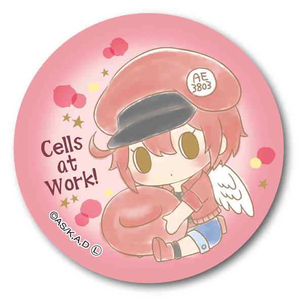 Hataraku Saibou Black Hataraku! Capsule Rubber Mascot: White Blood Cell  - My Anime Shelf