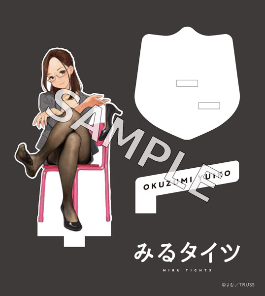 Yom Tights Acrylic Stand Figure A Miru Tights – q to Japan