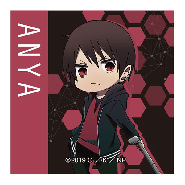 AmiAmi [Character & Hobby Shop]  Naka no Hito Genome [Jikkyochu] Square  Can Badge Akatsuki Iride(Released)