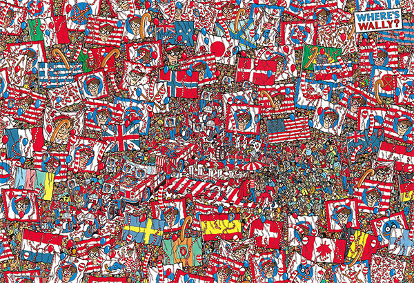 ﾋﾞﾊﾞﾘｰM81-725Wheres Wally せい