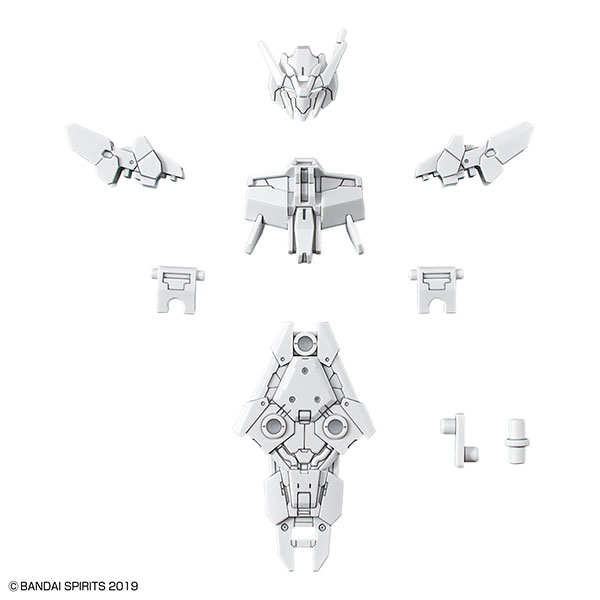 【中古】(本体A/箱B)30MM 1/144 指揮官機用オプションアーマー[アルト用/ホワイト] プラモデル[BANDAI SPIRITS]《発売済・在庫品》