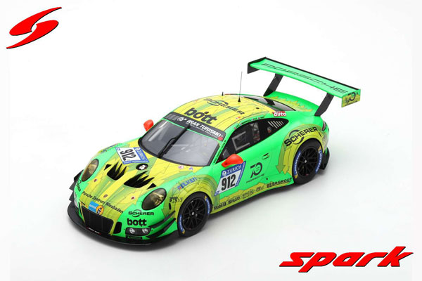 AmiAmi [Character & Hobby Shop] | 1/18 Porsche 911 GT3 R No.912 Manthey  Racing - Winner 24H Nurburgring 2018(Released)