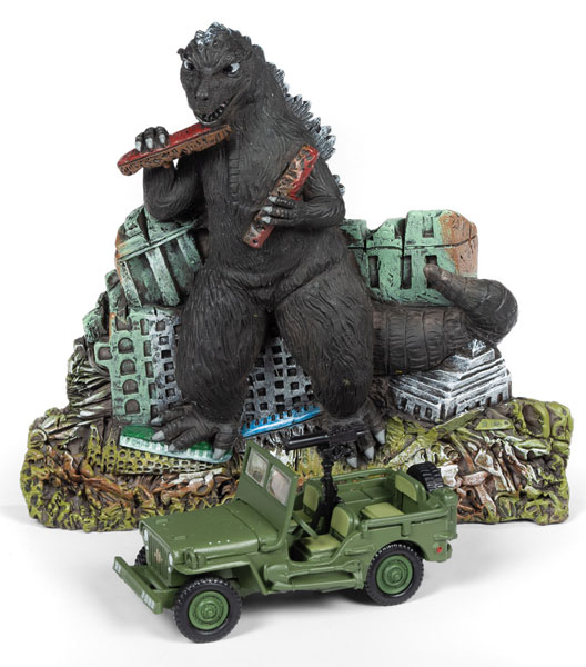 AmiAmi [Character & Hobby Shop] | 1/64 Godzilla & Defense Force