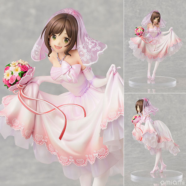 knead THE IDOLM@STER Cinderella Girls Miku Maekawa Dreaming Bride ver. Limited Edition 1/7 Complete Figure