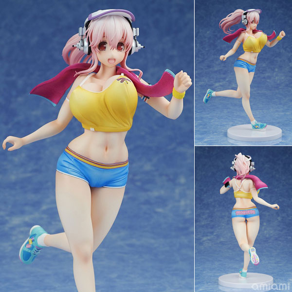 AmiAmi [Character & Hobby Shop] | Super Sonico Jogging ver. 1/7