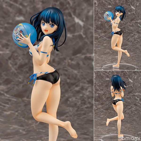 AmiAmi [Character & Hobby Shop] | (Pre-owned ITEM:A-/BOX:B)SSSS.GRIDMAN  Rikka Takarada Swimsuit Style 1/7 Complete Figure(Released)