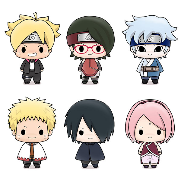 BORUTO ちょこりんマスコット 6個セット AmiAmi [Character & Hobby Shop] | Chokkorin Mascot BORUTO NARUTO