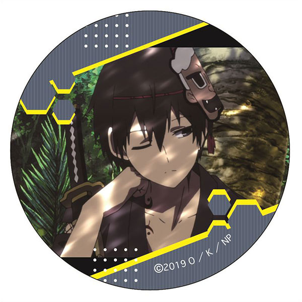 AmiAmi [Character & Hobby Shop]  Naka no Hito Genome [Jikkyochu] Square  Can Badge Akatsuki Iride(Released)