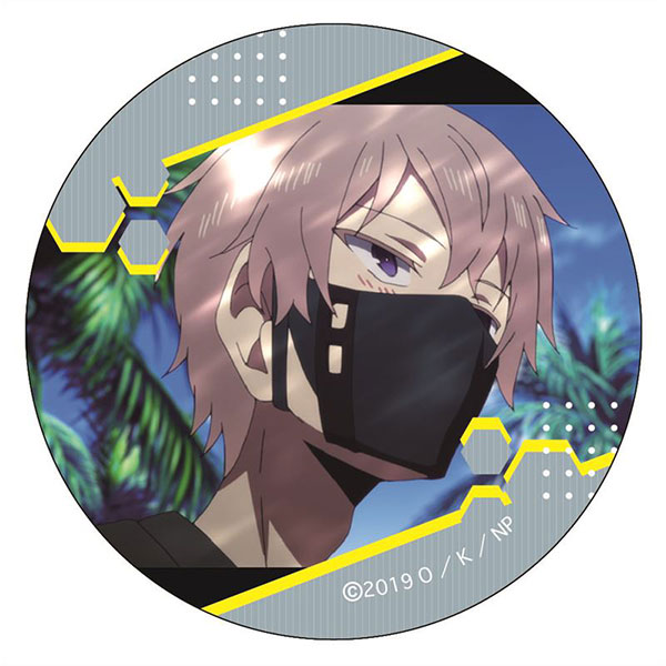 AmiAmi [Character & Hobby Shop]  Naka no Hito Genome [Jikkyochu] Tin Badge  Scene Zakuro Oshigiri C(Released)