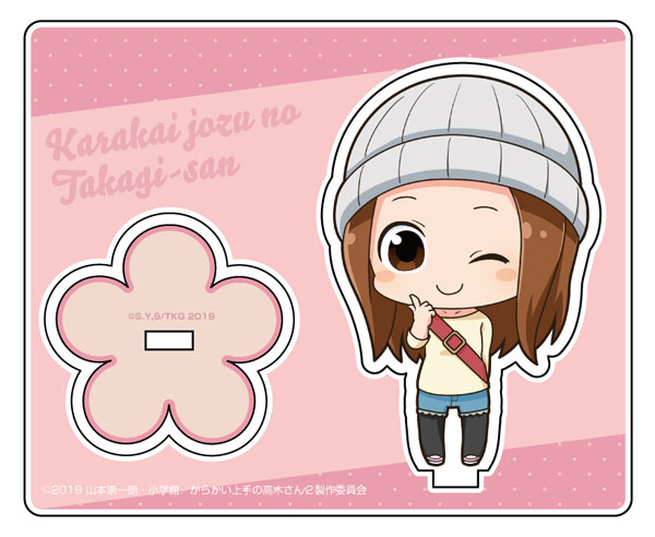 AmiAmi [Character & Hobby Shop]  Karakai Jouzu no Takagi-san 2 Tin Badge  Takagi-san Deformed ver. A(Released)