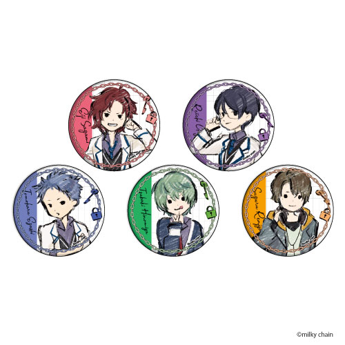 AmiAmi [Character & Hobby Shop]  World Trigger Marukaku Tin Badge vol.3  8Pack BOX(Released)