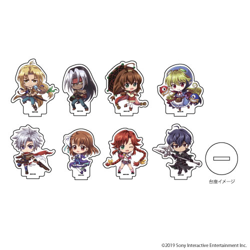 アクリルぷちスタンド「ワイルドアームズ ミリオンメモリーズ」02/ミニキャラ 8個入りBOX