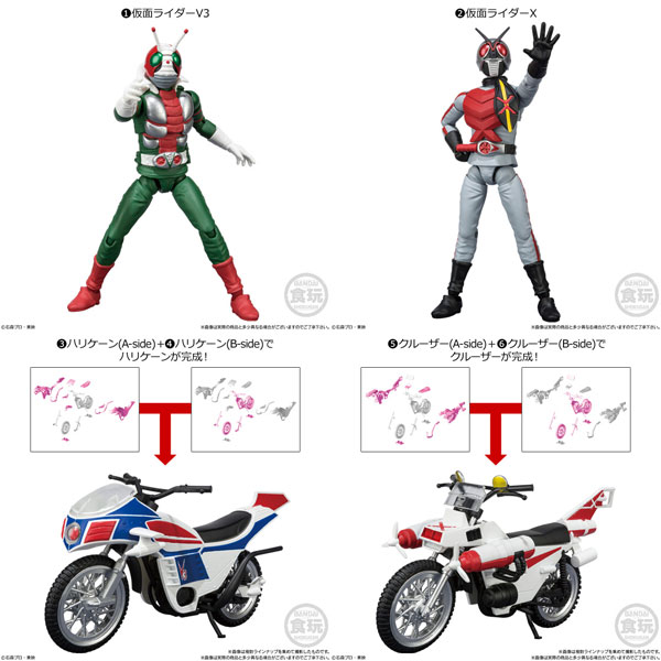 Amazon | SHODO-O 仮面ライダー7 10個入りBOX (食玩) 通販