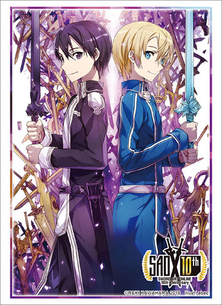 AmiAmi [Character & Hobby Shop]  Bushiroad Sleeve Collection High Grade  Vol.2343 Dengeki Bunko Sword Art Online Kirito & Asuna Pack(Released)