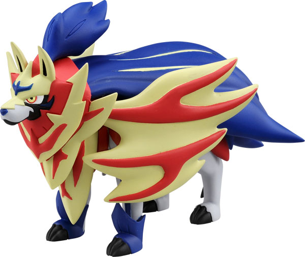 Zacian and Zamazenta Limited Edition Pokemon Collectible Statue Action  Figure