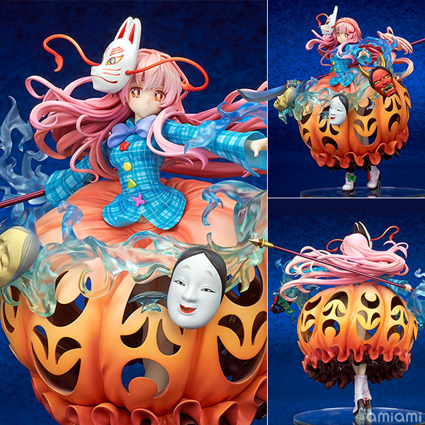 Amiami Character Hobby Shop Touhou Project The Expressive Poker Face Kokoro Hatano 1 8 Complete Figure Released